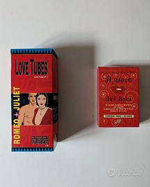 Lotto Giochi da Tavolo di Coppia Vintage