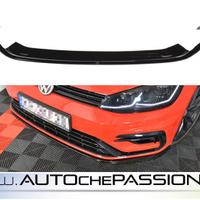 Splitter Spoiler anteriore V7 W GOLF 7 R FACELIFT
