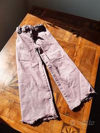 Pantaloni jeans rosa bambina 5 6 Original Marines