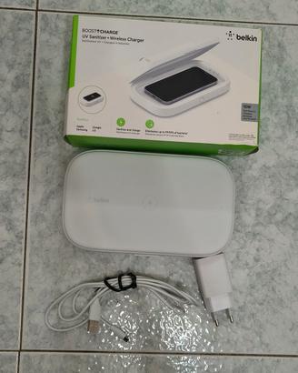 Belkin sterilizzatore UV e caricatore wireless
