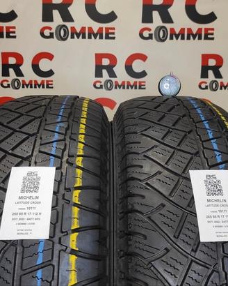 2 GOMME 265/65 R17 112H MICHELIN LATITUDE CROSS – 