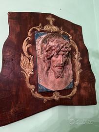 Rilievo artistico “Volto di Cristo”