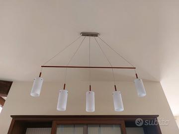 Lampdario a sospensione 5 luci