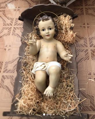 Statua in resina del bambin Gesù