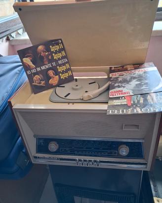 radio giradischi vintage