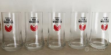 N. 5 bicchieri birra Von Wunster