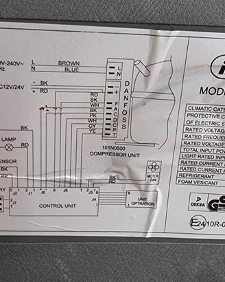 Frigorifero Congelatore x Camion 45L