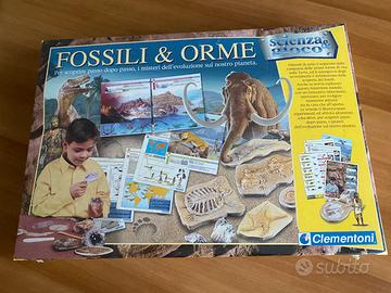 Gioco fossili e orme Clementoni