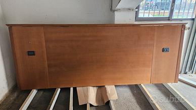 testiera letto + specchio + attaccapanni