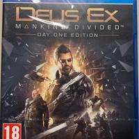 Deus Ex mankind divided day one edition PS4