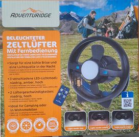 Ventilatore da campeggio