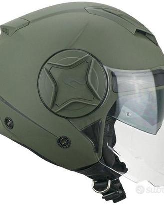 Casco CGM Illinois Verde Opaco