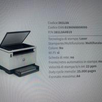 Stampante hp nuova