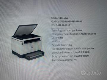 Stampante hp nuova