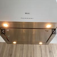 Cappa Cubia isola pro 60 X 30cm Faber in acciaio