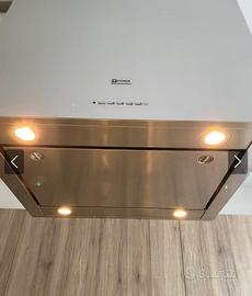 Cappa Cubia isola pro 60 X 30cm Faber in acciaio