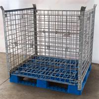 Ceste cestoni paretali usati in filo metallico 