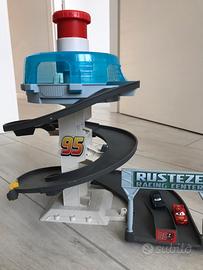 Pista rotante cars con veicoli Lightning Mc Queen