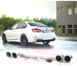 SISTEMA DI SCARICO BMW F30 F31 LOOK M DOPPIO