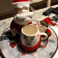 set natalizio quattro pezzi 