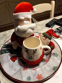 set natalizio quattro pezzi 