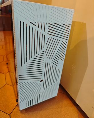 case pc con numerose ventole e 280 radiato liquido
