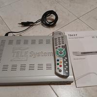 ricevitore satellitare digitale tele system TS4.0F