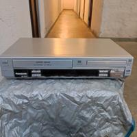 Panasonic lettore VHS-DVD