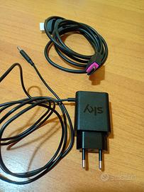 KIT ALIMENTATORE E CAVO HDMI SKY ORIGINALI NUOVI 