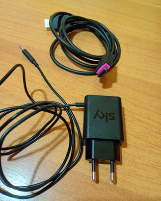 KIT ALIMENTATORE E CAVO HDMI SKY ORIGINALI NUOVI 