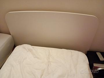 Letto singolo bianco 