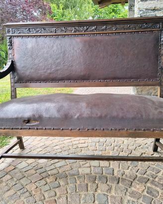 Divanetto in legno