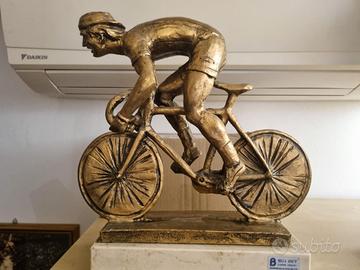 Trofeo ciclismo su base marmo
