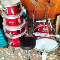 Mini batteria professionale fino 8 anni