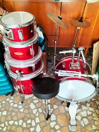 Mini batteria professionale fino 8 anni