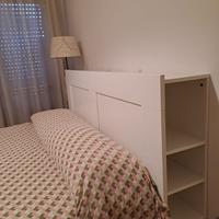 Testiera letto IKEA e rete matrimoniale