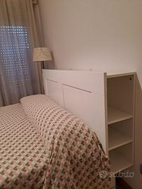 Testiera letto IKEA e rete matrimoniale