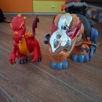 Draghi e T-rex imaginext