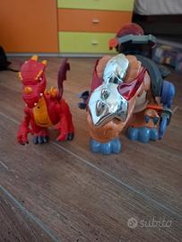 Draghi e T-rex imaginext