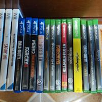 videogiochi xbox ps4 e wii