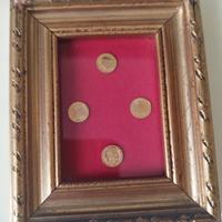 4 Monete - Medaglie in 8K