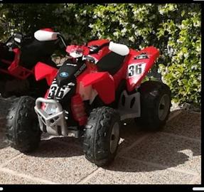quad elettrico Peg Perego 