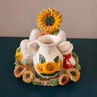 Set tavola vintage in ceramica