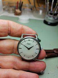 Lorenz cassa acciaio  orologio uomo
