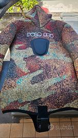 Muta professionale Polo Sub per apnea taglia M/L