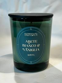Candela profumata “abete bianco e vaniglia”