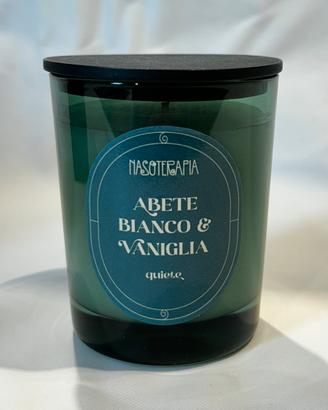 Candela profumata “abete bianco e vaniglia”