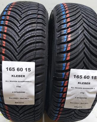 2 GOMME 165 60 15 KLEBER BR2278