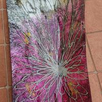 Piatto decorativo in vetro 