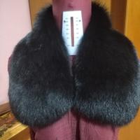 Collo in pelliccia di volpe